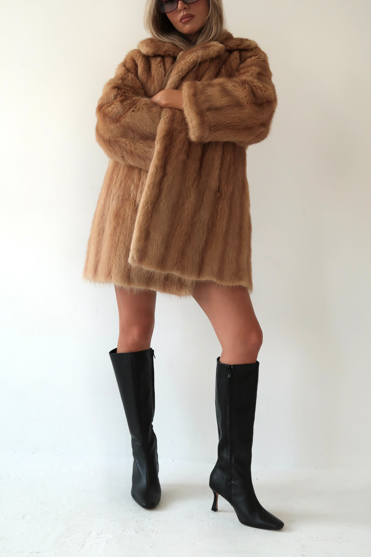 THE KNEE BOOTS | NOIR LEATHER