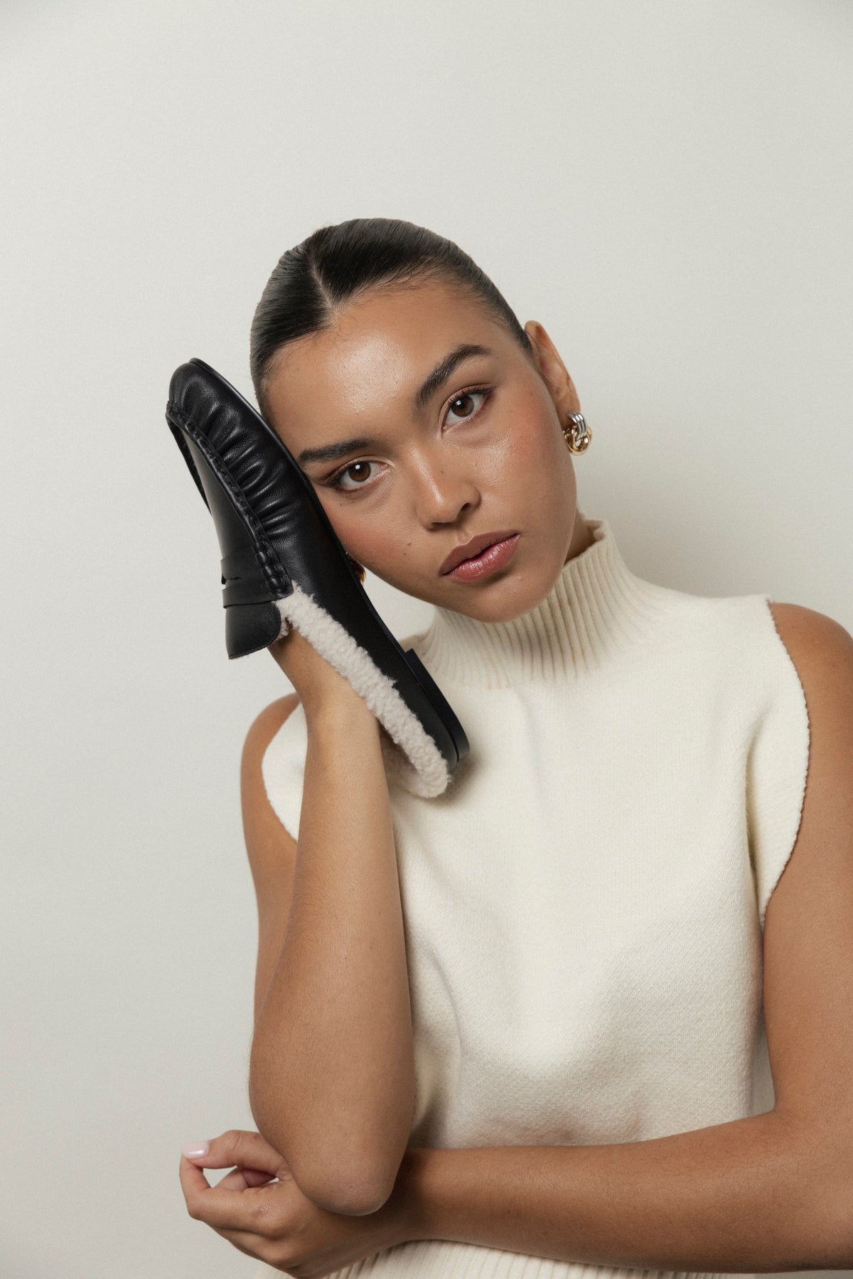 Everyday Loafers | Noir Shearling