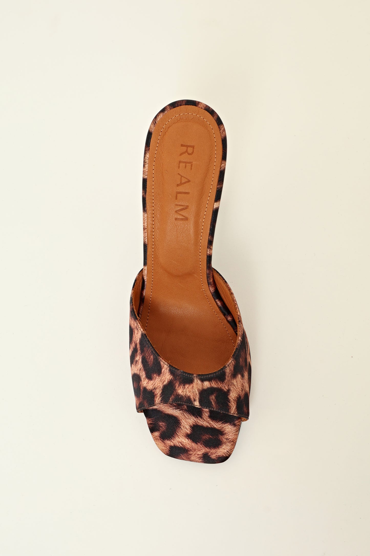 THE MULES | LEOPARD SATIN